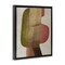 Stupell Industries Contemporary Curved Metal Brush Floating Frame, design by 1x